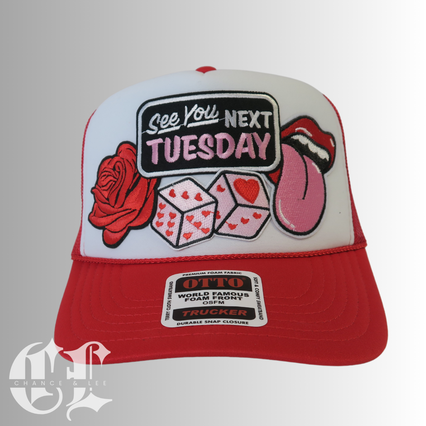 See You Next Tuesday Patched Trucker